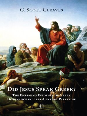 cover image of Did Jesus Speak Greek